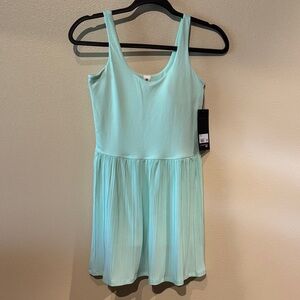 90 Degree by Reflex Mint/Sea FoamGreen Sleeveless Dress